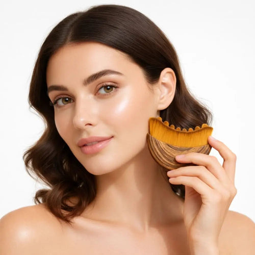 LunaSculpt – Spazzola per il drenaggio linfatico del viso